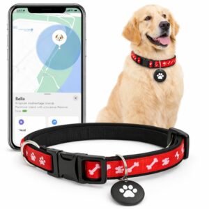 Collar con Rastreador GPS para Mascotas
